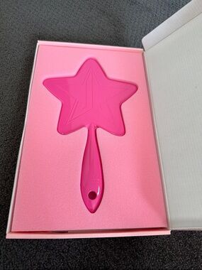 Jeffree Star Cosmetics Pink Star hand mirror
